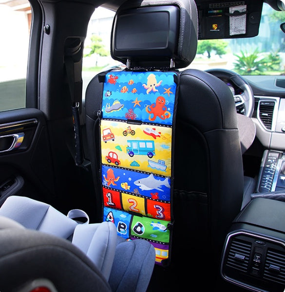 Sozzy Car Seat and Tummy Time Activity Cloth Book & Toy