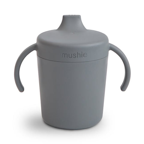 Mushie Trainer Sippy Cup- Smoke