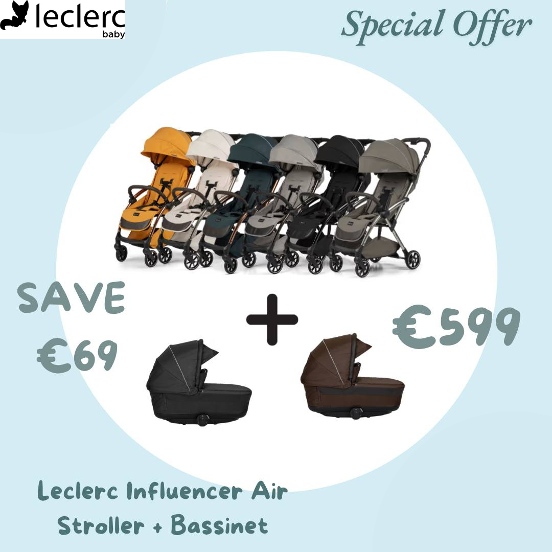 Leclerc BUNDLE Influencer air lightweight stroller