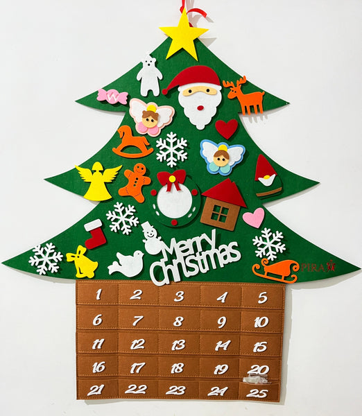 PIRA CHRISTMAS EDITION plus FREE Felt Bag-3 in 1 (Christmas Tree, Nativity Set, Christmas Book)