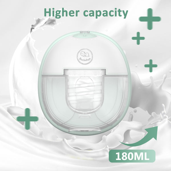 Rockabye Warm-Massage Smart Wearable Breast Pump with app single/ Double Pack- PRE-ORDER OFFER