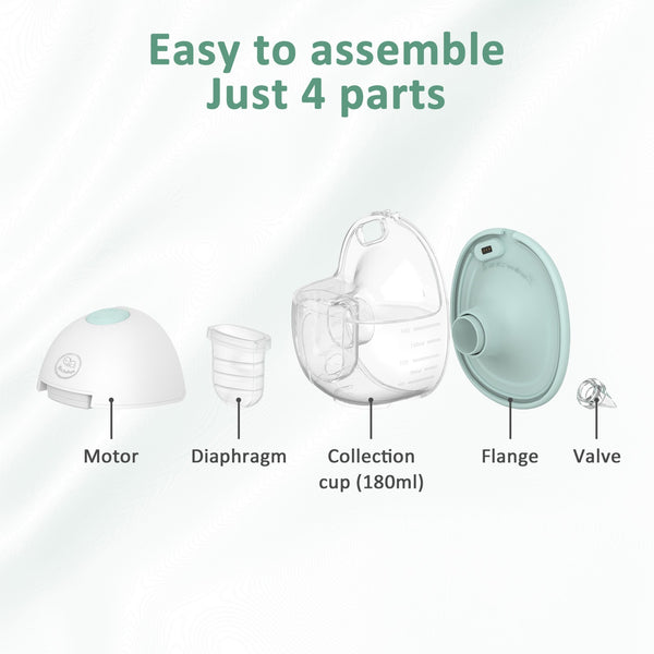 Rockabye Warm-Massage Smart Wearable Breast Pump with app single/ Double Pack- PRE-ORDER OFFER