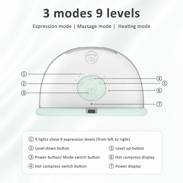 Rockabye Warm-Massage Smart Wearable Breast Pump with app single/ Double Pack- PRE-ORDER OFFER