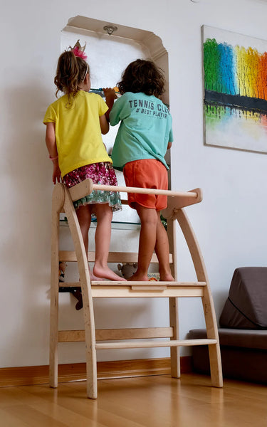 Double Size Foldable Learning Tower