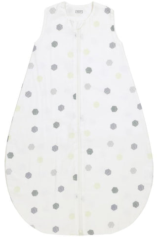 BABY SLEEPING BAG ROUND HONEYCOMB - FOREST GREEN - 110CM 0.3 Tog