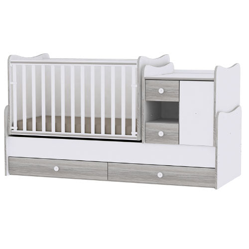 Lorelli Convertible Multipurpose Nursery Furniture - MINIMAX- FREE MATTRESS