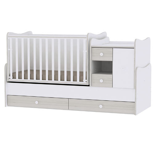 Lorelli Convertible Multipurpose Nursery Furniture - MINIMAX- FREE MATTRESS