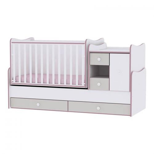 Lorelli Convertible Multipurpose Nursery Furniture - MINIMAX- FREE MATTRESS