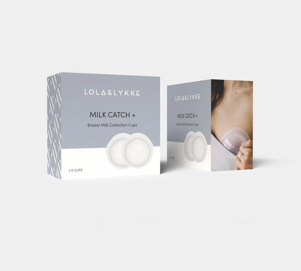 Lola&Lykke MilkCatch+ Breast Milk Collection Cups 2-pack