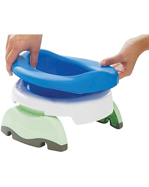 Potette Cup Home, Reusable Potette 2in1 Potty Adapter, Eco-Friendly - Blue
