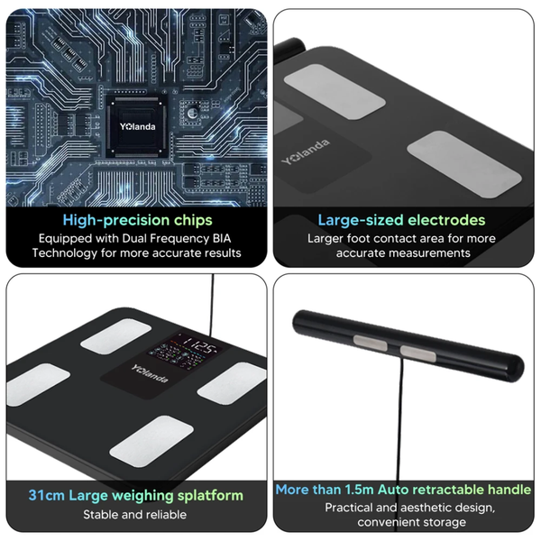 Health COMBO OFFER 1- Mum's Walking/Running Pad with foldable handle Bar+ SMART SCALE- PRE ORDER