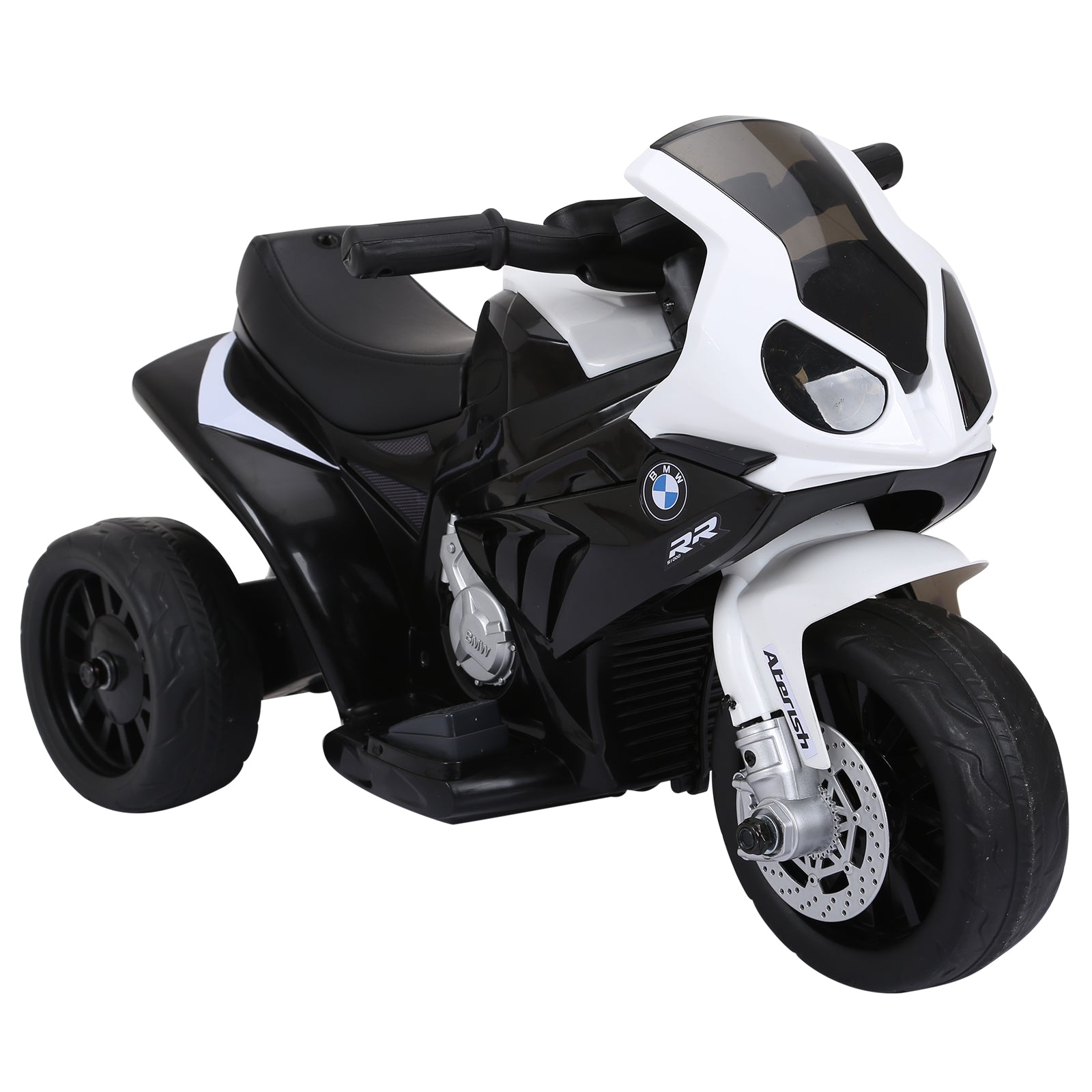 electric motorcycle for children Max. 20kg with BMW license, 6V black and white battery
