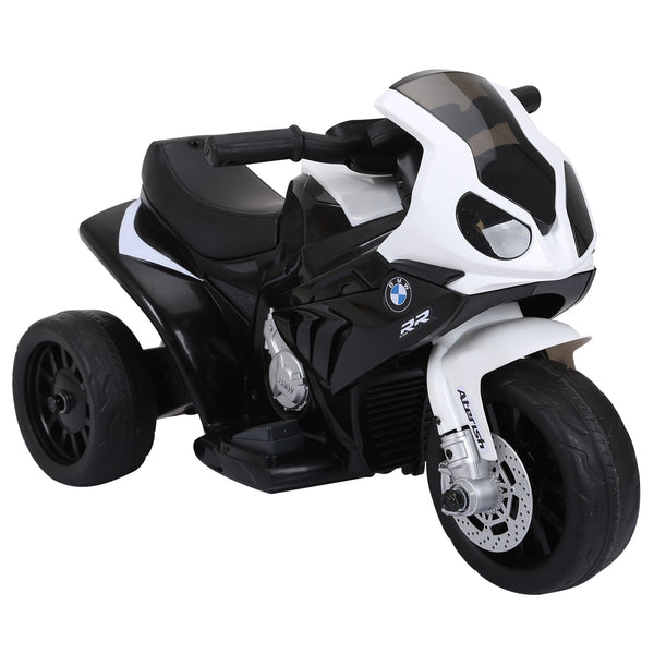 electric motorcycle for children Max. 20kg with BMW license, 6V black and white battery