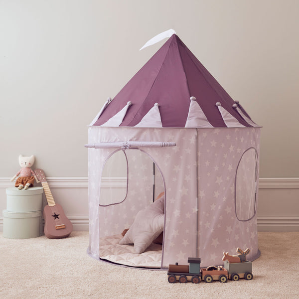Pop Up Play Tent, Stars - Lilac