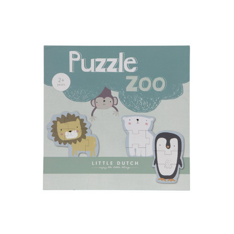 Animal puzzle - Zoo 6pcs
