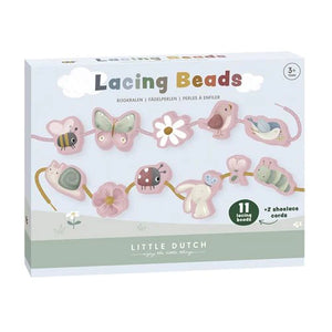 Lacing Beads Flowers & Butterflies