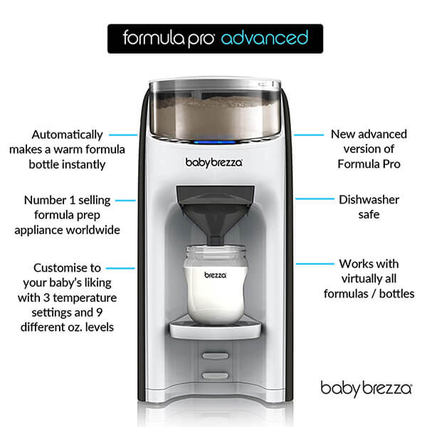 Baby Brezza BUNDLE OFFER: Formula Pro Advanced & Funnel And Cover Set