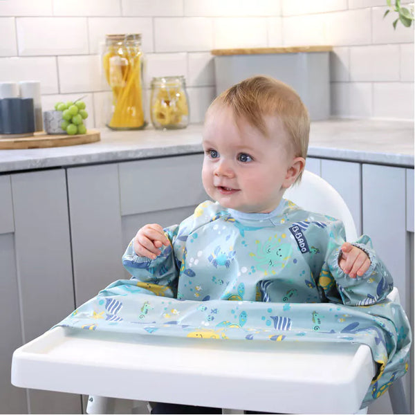Weaning Bibs: Long-Sleeve Coverall