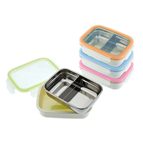 Stainless Divided Snack Box for Tots