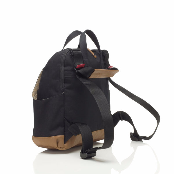Babymel Robyn Eco Convertible Backpack, Black