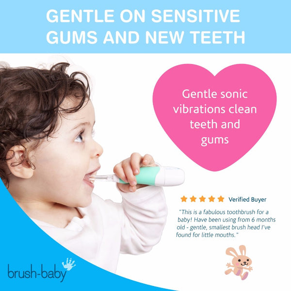Brush-Baby BabySonic Electric Toothbrush, Teal