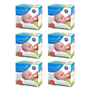 Brush-Baby Dental Wipes BUNDLE (28 x 6 packs, 168 wipes)