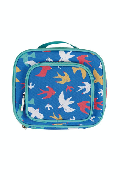 Frugi Pack A Snack Insulated Lunch Bag, Rainbow Flight