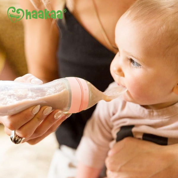 Haakaa Silicone Baby Food Dispensing Spoon (120ml)