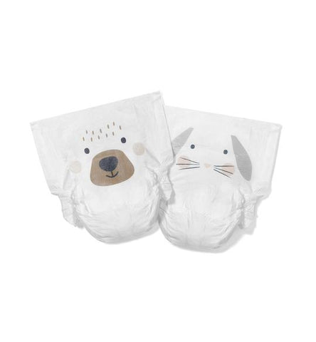Kit & Kin eco nappies, Size 3 Rabbit & Bear – 6-10kg (34 pack)