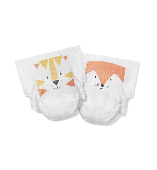 Kit & Kin eco nappies, Size 4 Tiger & Fox – 9-14kg (34 pack)