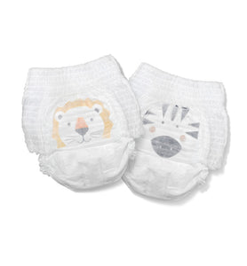 Kit & Kin eco nappy pants Size 5 Zebra & Lion – 12-17kg (20 pack)