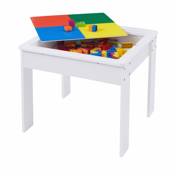 Liberty House White Wooden Multipurpose Activity Table