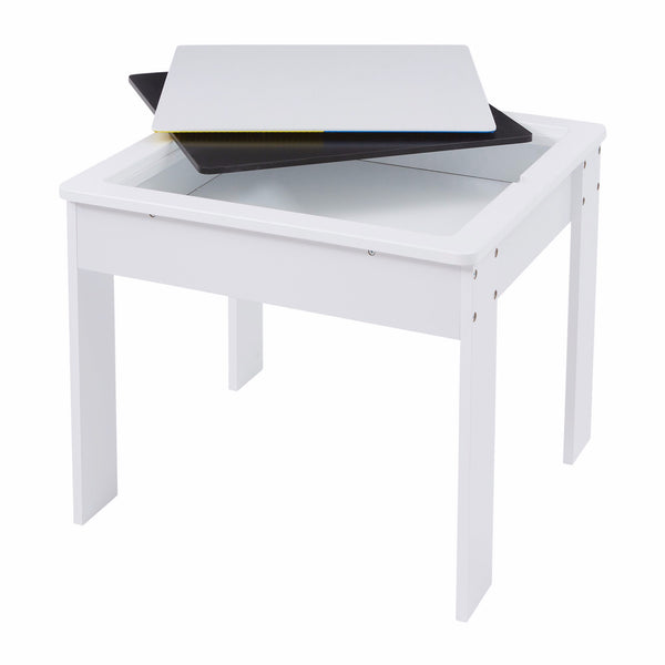 Liberty House White Wooden Multipurpose Activity Table