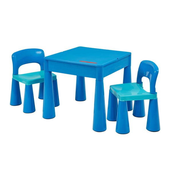 Liberty House 5 in 1 Multipurpose Activity Table & 2 Chairs Set – Blue