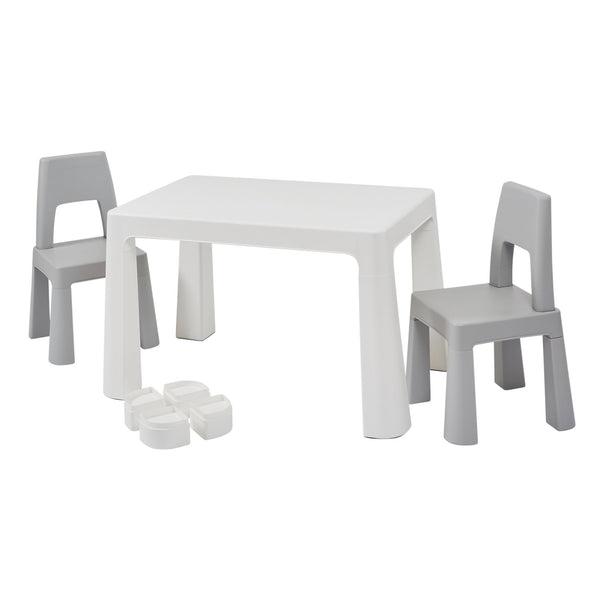 Liberty House Kids Height Adjustable Table & Chairs Set