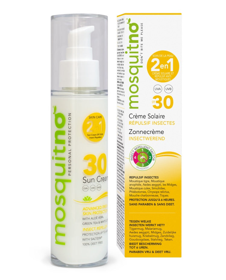 MosquitNo Insect Repellent Sun Cream 30SPF (50ml)