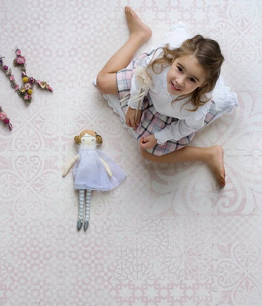 Floor Playmat, Persian Series - Blossom Pink