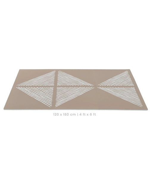 Floor Playmat, Sandy Lines-Tan