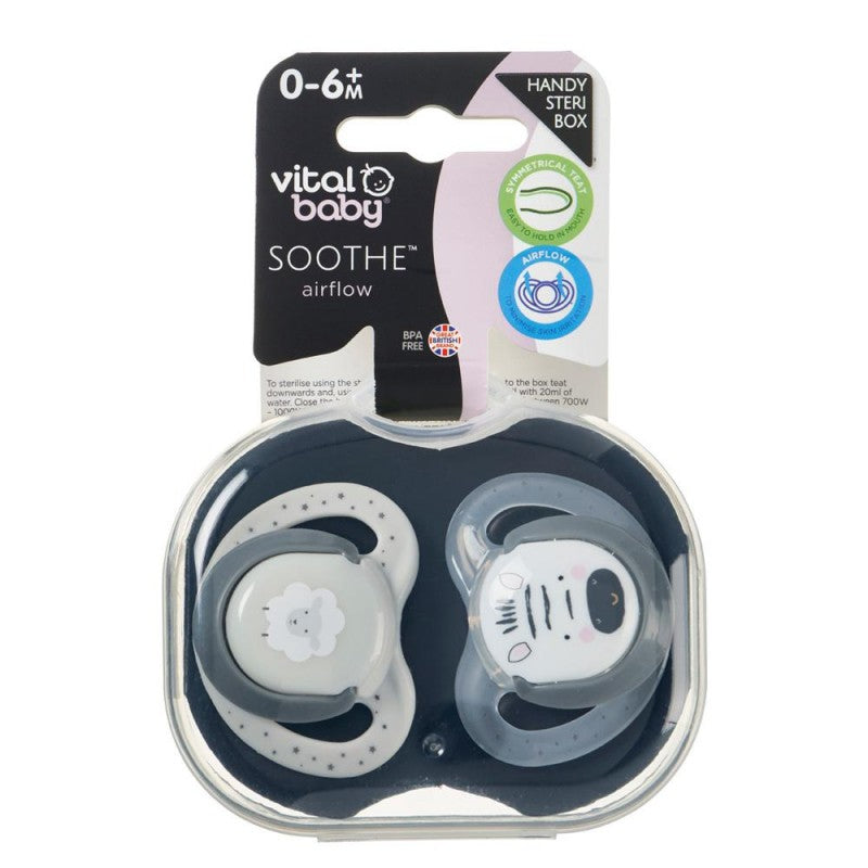 VITAL BABY SOOTHE AIRFLOW SOOTHERS