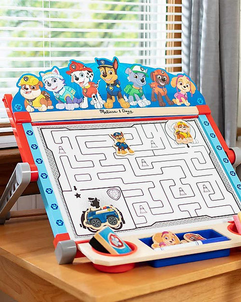 Paw Patrol - Portable Easel with Whiteboard + Magnet + Roll Holder