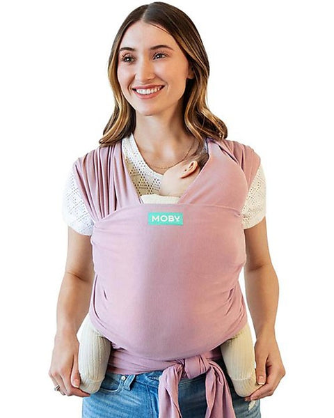 Classic Baby Sling in Pure Cotton - Dusty Rose