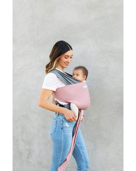 Easy Baby Carrier in pure cotton - Very easy to wear - Pink