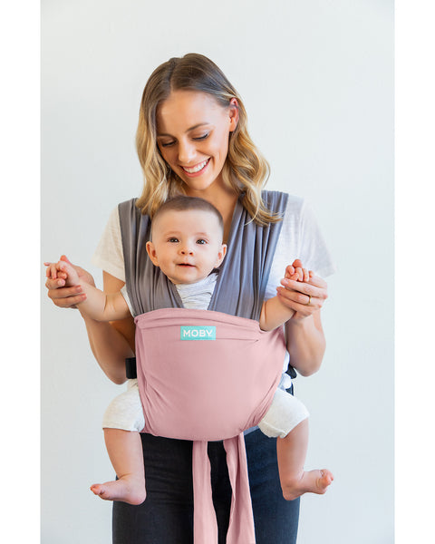 Easy Baby Carrier in pure cotton - Very easy to wear - Pink