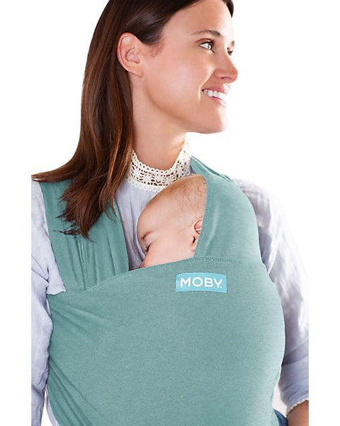 Moby wrap Elements Baby Carrier -Aqua Green