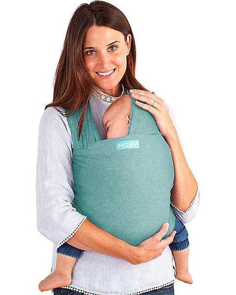 Moby wrap Elements Baby Carrier -Aqua Green
