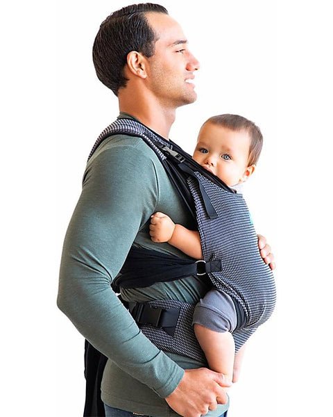 Cloud Hybrid Baby Carrier - Very easy to put on! - High Waist - Anthracite Checkered