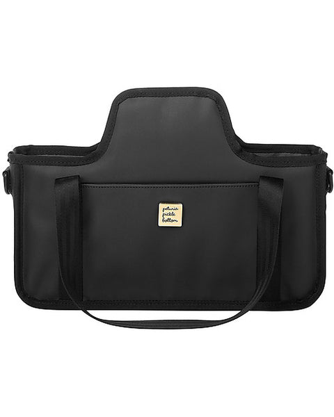 Eco-leather Stroller Tray - Matt Black - Fits all Strollers!