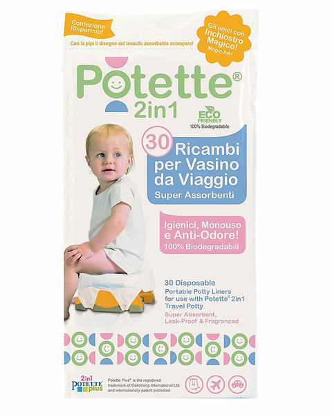 Biodegradable Potty Liners x30