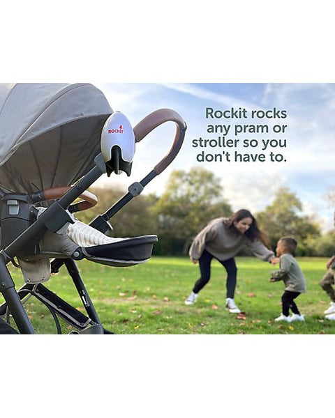 The Rockit Rocker Rechargeable Version  Portable Stroller Rocker