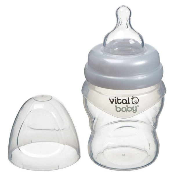 VITAL BABY NURTURE SILICONE FEED ASSIST BOTTLE 150ML